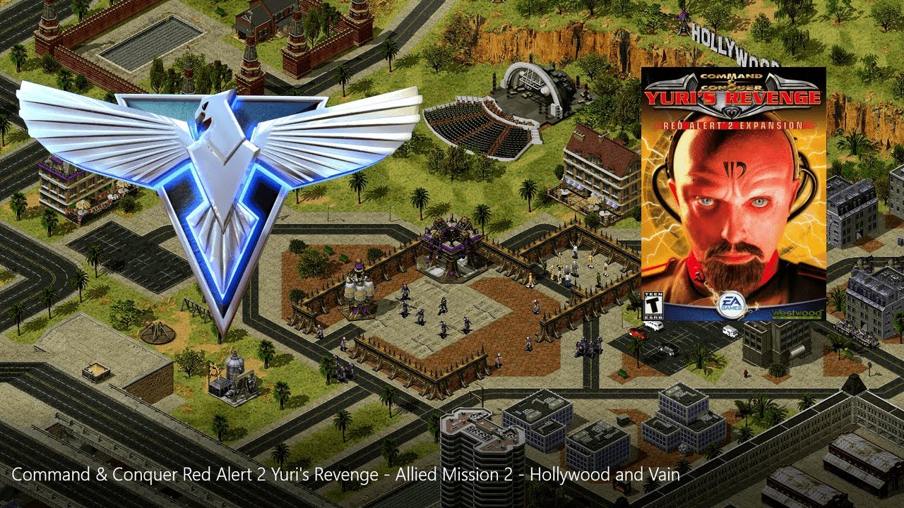 Command & Conquer: Red Alert 2 Revenge Mission 2: Hollywood and Vain - YouTube