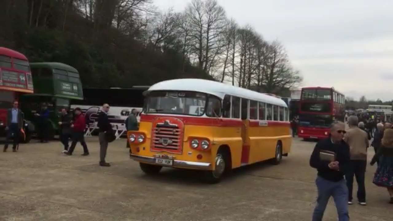 Bus Brookhouse Runda BROOKLANDS BUS RALLY + Musium + Bus station April 2018 - YouTube