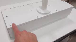 Corian Ramp Sink Video   Solid Surface Seamless Sink