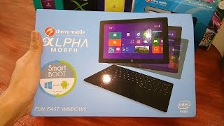 Cherry Mobile Alpha Morph Dual boot Unboxing and First Impression (Filipino)