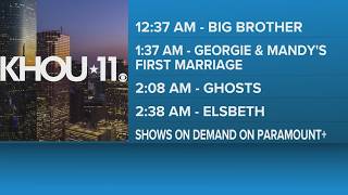 Texans game moves CBS primetime lineup on KHOU 11