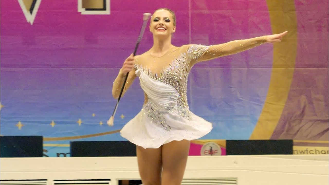 Majorettes *JES TEAM Jeseník* - solo BATON seniors - XX European Majorette Championship - Monza 2025