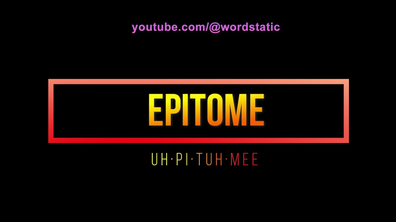 How To Pronounce Epitome Epitome Meaning In English And Hindi YouTube How To Pronounce Epitome Epitome Meaning In English And Hindi YouTube