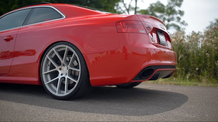 ECS Tuning Audi RS5 Center X-Pipe | Soundclips vs. Stock