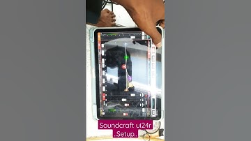 Soundcraft ui24r Church Setup...