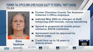 Full Cherokee County tax office employee pleads guilty to federal theft - KLTV News