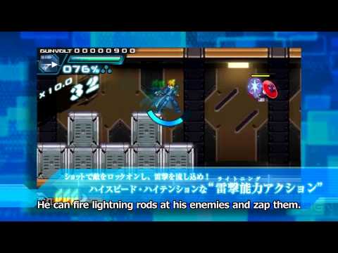 Video: Keiji Inafune Annoncerer 3DS Sidescroller Azure Striker Gunvolt