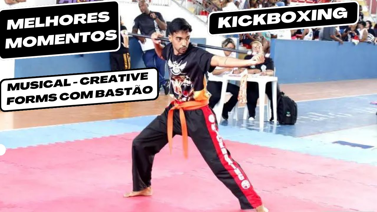 Kickboxing - Musical e Creative Forms com bastão - Bo Staff - YouTube