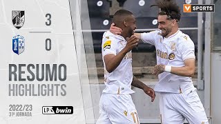 Highlights | Resumo: Vitória SC 3-0 FC Vizela (Liga 22/23 #31)