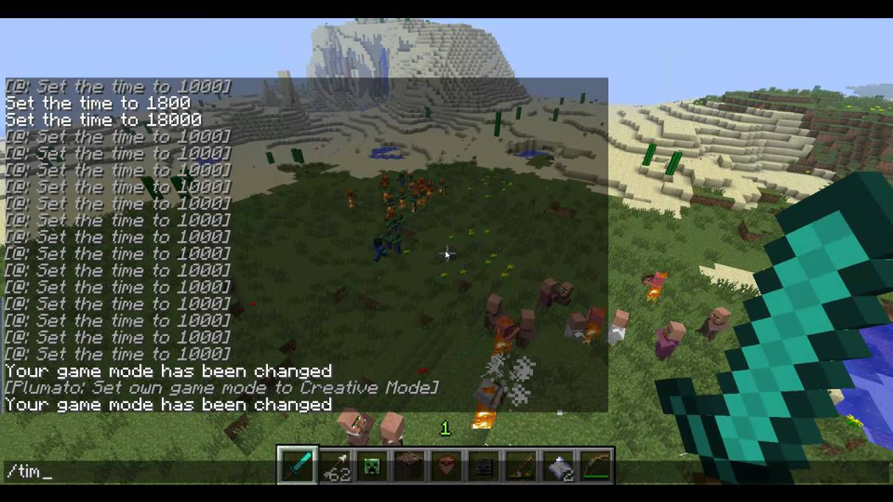 Minecraft: 12w37a Obstacle Course and Review!