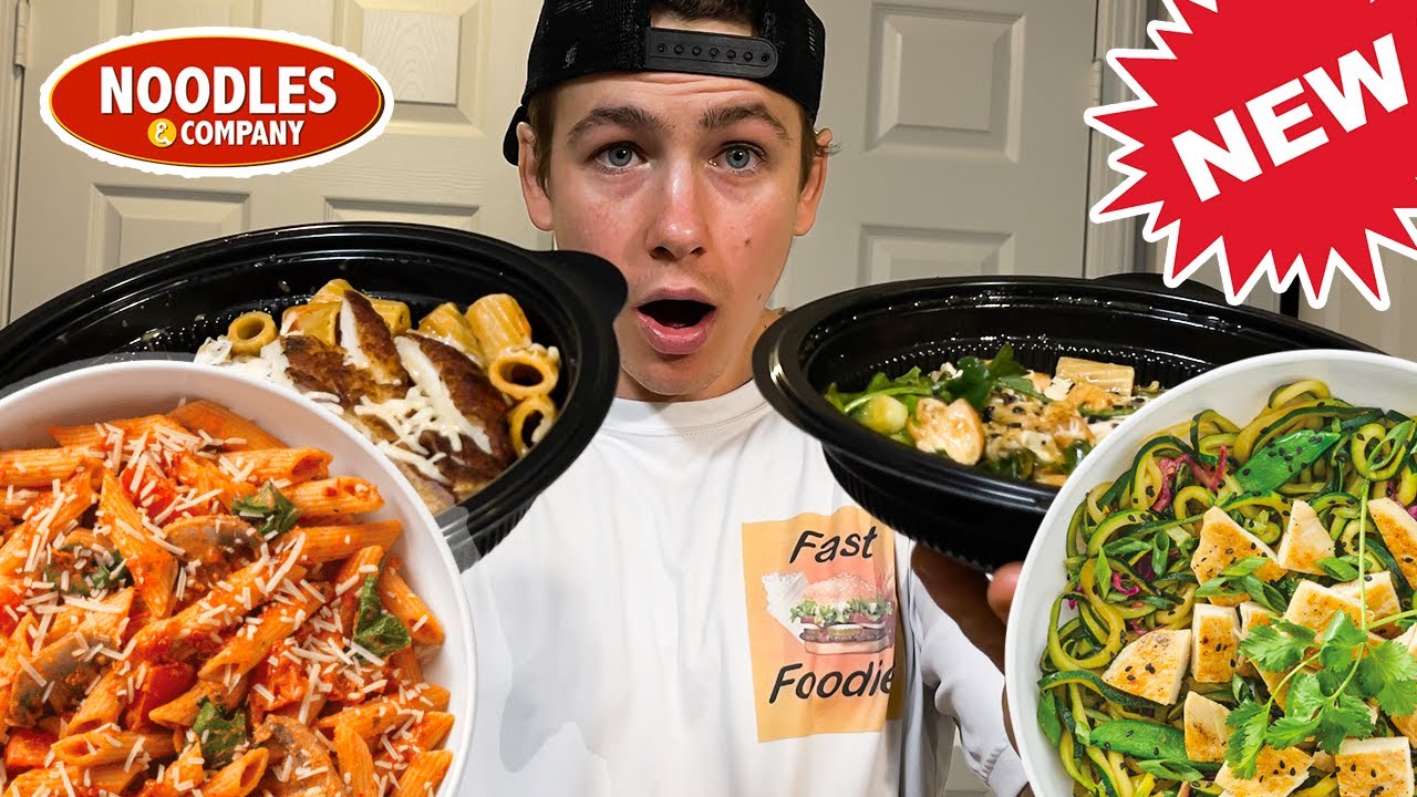 NOODLES & CO!! New ORANGE CHICKEN AND RIGATONI REVIEW! Better Than PANDA?! YouTube