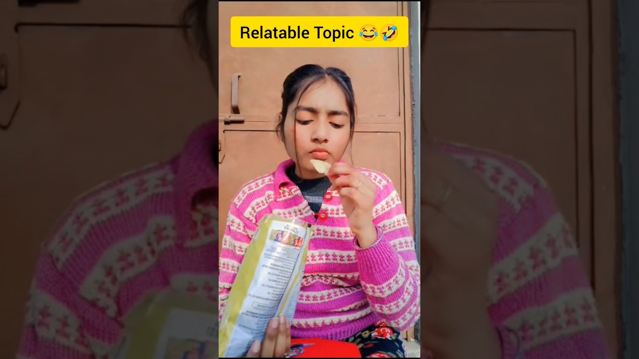 Relatable topic 😂 