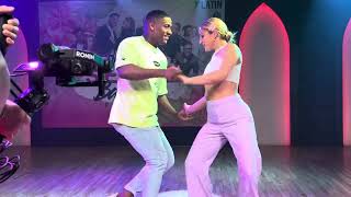 230721 Alfredo y Angela Demo Show in Seoul Bachata Festival Day 1 / Me Quedo - Romeo Santos