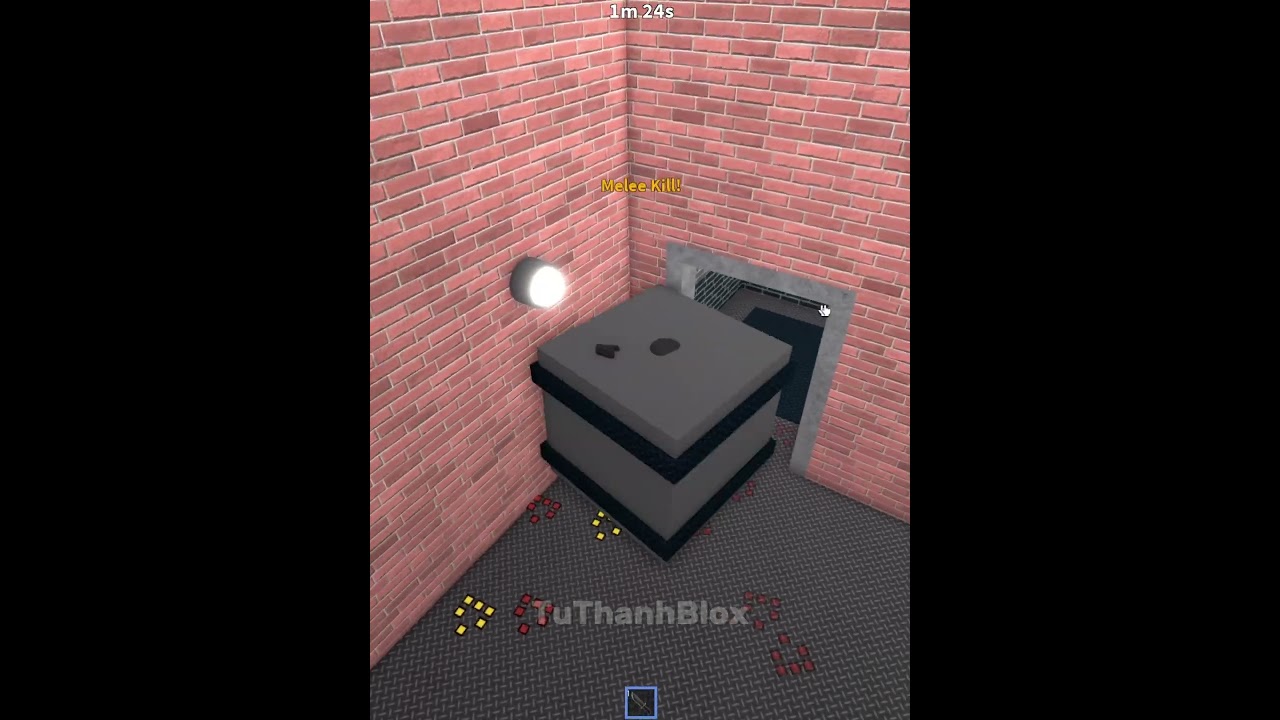 I'm Fake Iron barrel Trolling in mm2