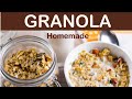 How to make granola for breakfast at home  easy and healthy