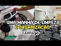 UMA MANHÃ INTEIRA DE LIMPEZA E ORGANIZAÇÃO COMIGO | cantinho do tempero pronto | por  casa limpa