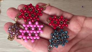 Kristalli Şık Bileklik,Küpe,Yüzük, Kolye Ucu Yapımı