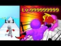 レベルアップして最強のパンチで敵をぶっ飛ばす広告のゲームやり込んでみた | スマホゲーム Level Up Runner レベルアップランナー