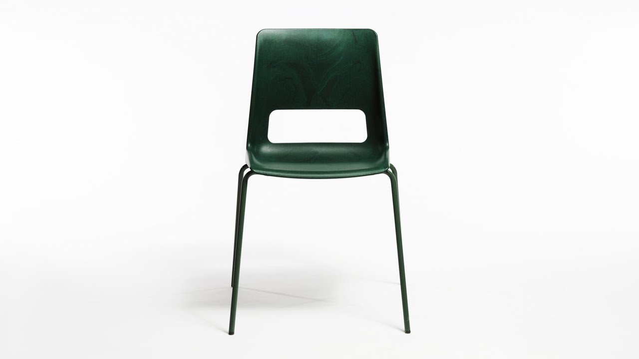 Snohetta Designs S 1500 Chair Made From Ocean Waste Youtube