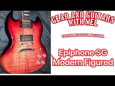 The Epiphone SG Modern Figured - YouTube