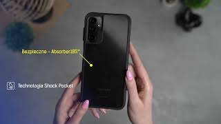 Etui z satynową ramką do Samsung Galaxy A14 5G - Satin Armor Case+™