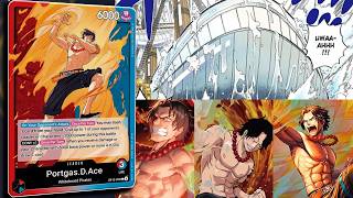 BOAT ACE IS SO AGGRESSIVE! || OP15 RU Ace Deck Profile + Gameplay One Piece Card Game