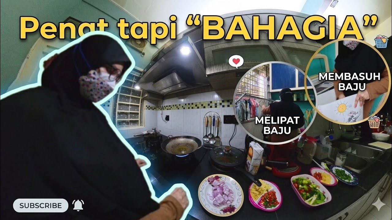 VLOG: Tak Glamor Tapi Ikhlas | Rutin Isteri & Ibu”