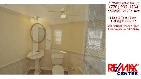 Rentals - 698 Herman Tanner Place, Lawrenceville, GA