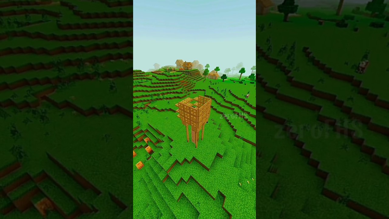 mini starter house Minecraft 