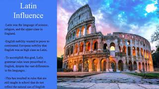 Linguistics Presentation: Linguistic Prescriptivism and its Social Effects in English