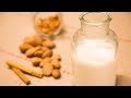 Cómo hacer LECHE DE ALMENDRAS FÁCIL.  ALMOND MILK  RECIPE