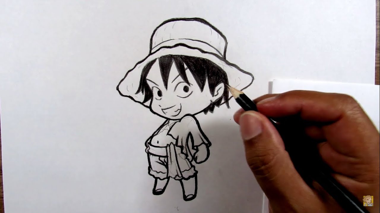 Como Desenhar o Monkey D Luffy (wano) passo a passo 