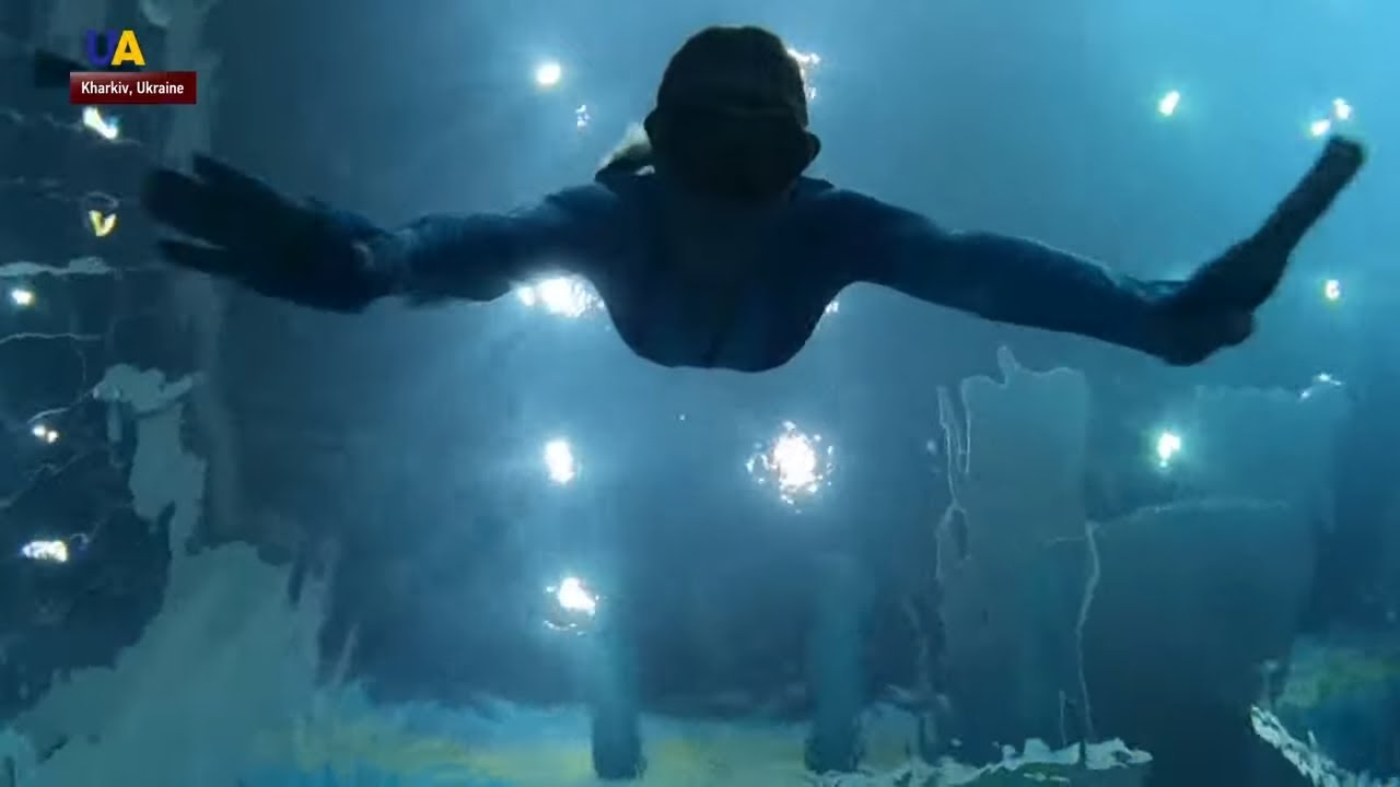Ukrainian Athlete Set New Freediving Record YouTube