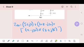 Chapter 9: Sinusoidal Steady-State Analysis (Sheet 9_ Solution)