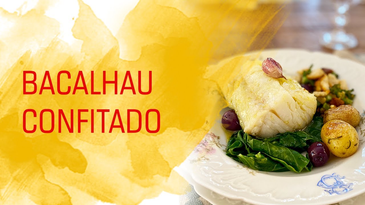 Bacalhau confitado