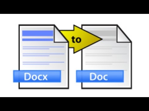 Конвертер docx в doc