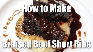Braised Beef Short Rib Recipe - Restaurant Style