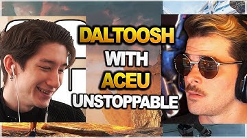 Aceu played ranked with Toosh.. Daltoosh shows How to use the Sentinel in ranked ( apex legends )