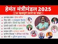 50 महत्वपूर्ण Jharkhand Current Affairs 2025 || jharkhand MANTRI MANDAL 2025