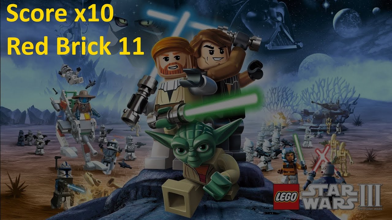 LEGO Wars III: The Clone - Score x10 - Red Brick 11 -