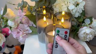 Flameless Candles Review &amp; Unboxing - 🔗Link In Bio #ad