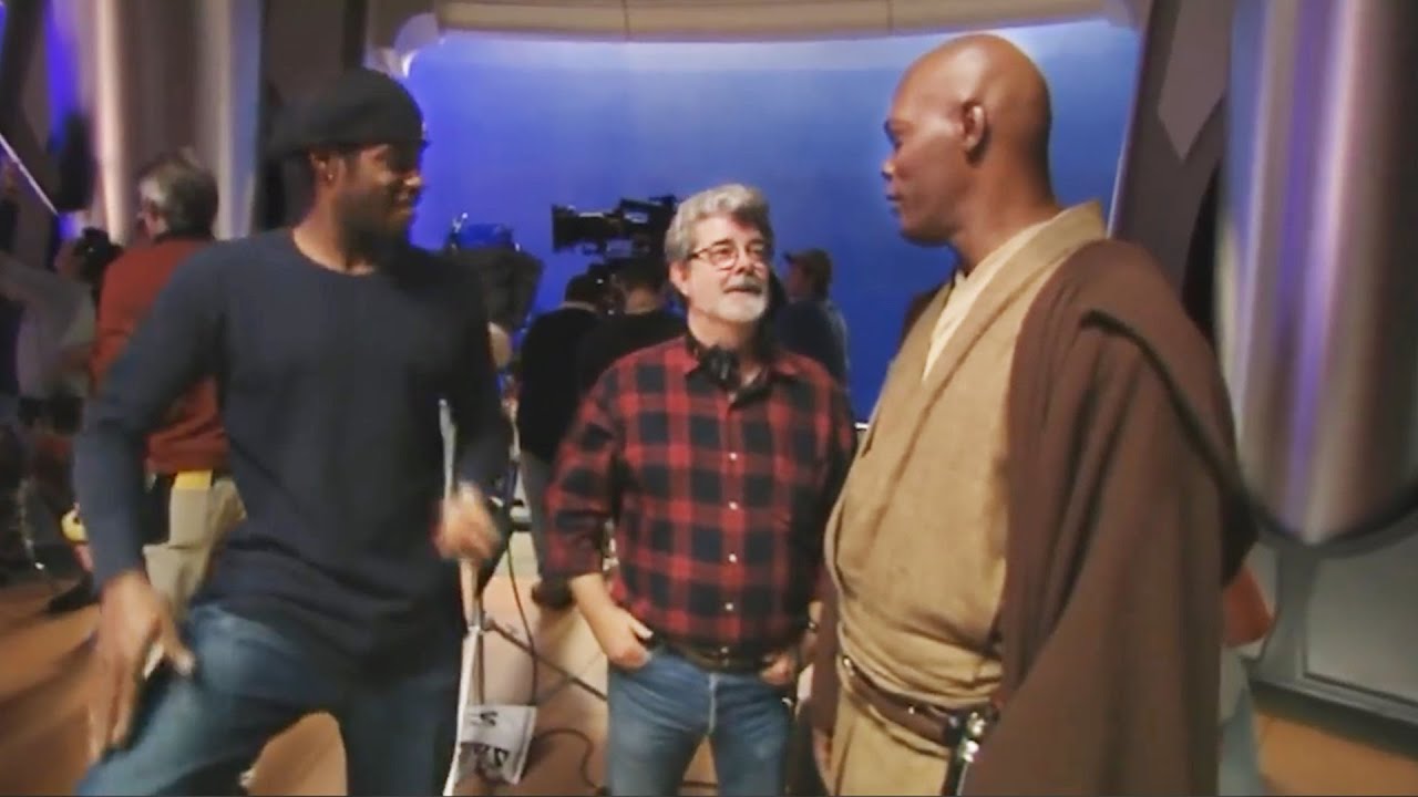 Samuel L. Jackson conta como conseguiu o sabre de luz roxo em Star Wars -  NerdBunker