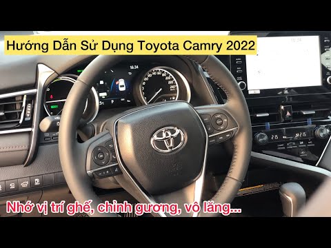 Video Hướng Dẫn Sử Dụng Nội Thất Xe Toyota Camry 2022 - youtube