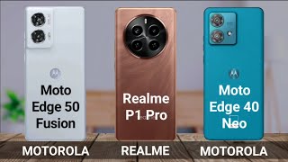 Moto Edge 50 Fusion Vs Realme P1 Pro Vs Moto Edge 40 Neo | Full Comparison | Technical Genie