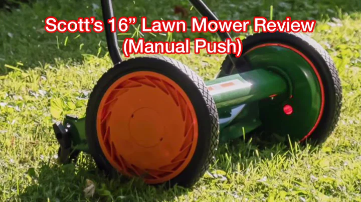 Scott’s 16” Lawn Mower Review (Manual Push)