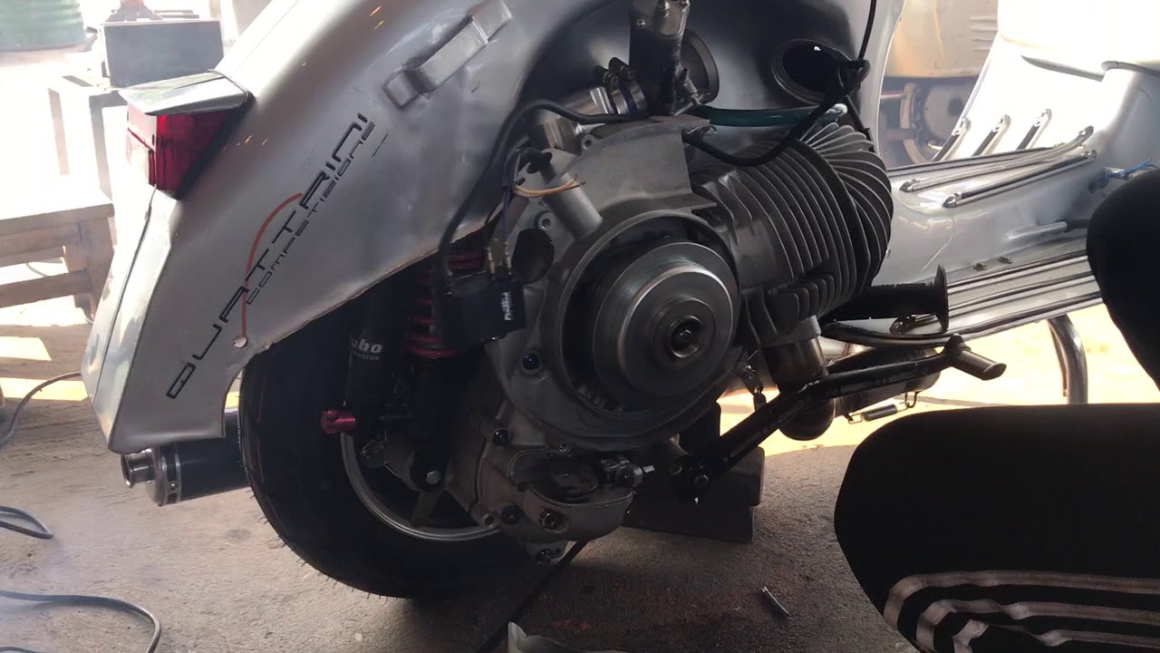 vespa quattrini M244 YouTube