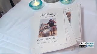 Marshall County man remembered at at community gathering.