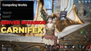 Carnifex - Server Invasion Teon 10 vs Kain 7 Lineage 2m sea, Buti naka isa pa 😁