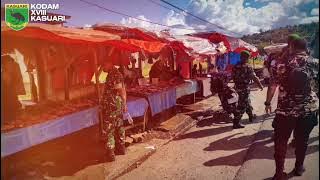 Kegiatan Patroli/Siskamling Kodam XVIII/Kasuari Bersama Komduk di Wilayah - Rabu, 8 Oktober 2025