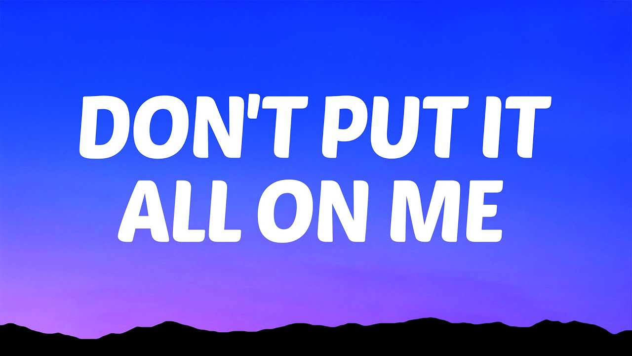 Noah Cyrus - Don't Put It All On Me (Lyrics) ft. Fleet Foxes Noah Cyrus - Don't Put It All On Me (Lyrics) ft. Fleet Foxes